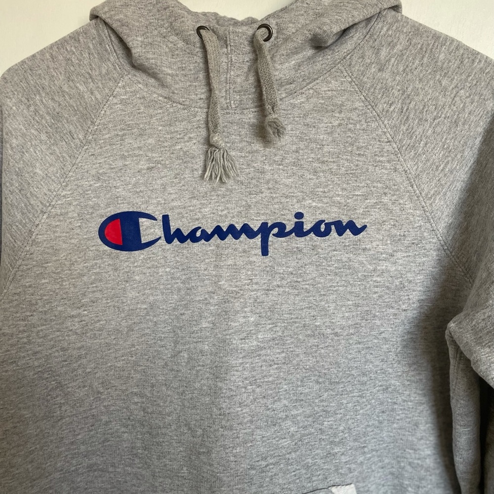 Champion Hooded Logo Sweater - Size S - Picture 2 of 9